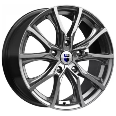 Диски K&K 7.5x17/5x120 ET34 D72.6 Твист-оригинал (КС697М) Дарк платинум