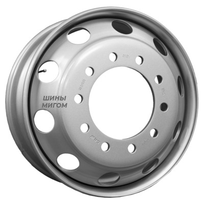 SRW 8.3x22.5/10x285.8 ET169 D220 10/285/220/169 Silver