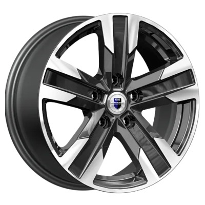 Диски K&K 7x16/5x114.3 ET45 D67.1 Висмут (КС100) Алмаз черный