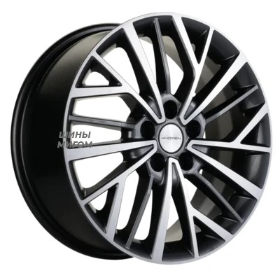 Khomen Wheels 7x17/5x108 ET40 D60.1 KHW 1717 GRAY-FP