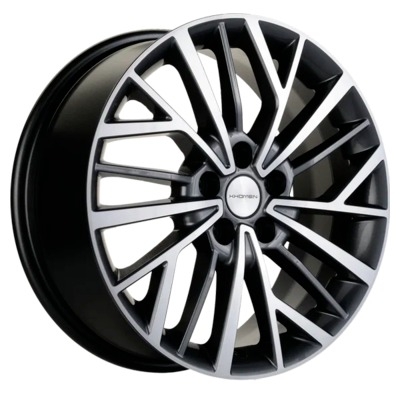 Диски Khomen Wheels 7x17/5x114.3 ET45 D60.1 KHW1717 (Changan/Geely/Lexus/Toyota) Gray