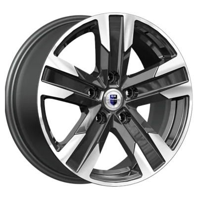 Диски K&K 7x16/5x112 ET45 D66.6 Висмут (КС100) Алмаз черный