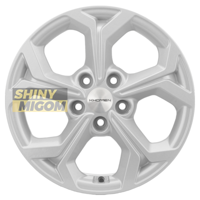 Диски Khomen Wheels 6.5x16/5x114.3 ET50 D67.1 KHW1606 (Ceed/Elantra) Black-FP