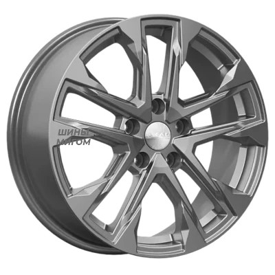 Скад 7x17/5x114.3 ET43 D67.1 Атакор (КЛ376) Алмаз графит