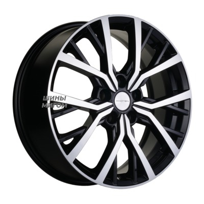 Диски Khomen Wheels 7x18/5x114.3 ET48.5 D67.1 KHW1806 (Sportage) Black-FP