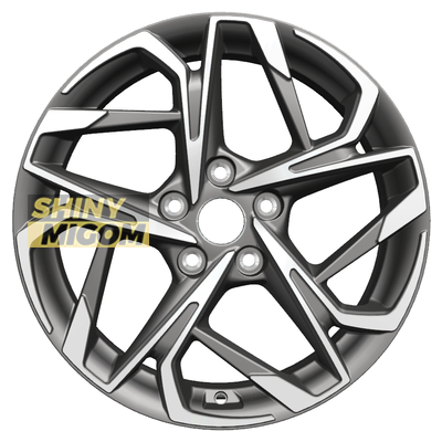 Диски Khomen Wheels 7x17/5x114.3 ET51 D67.1 KHW1716 (Tucson) F-Silver