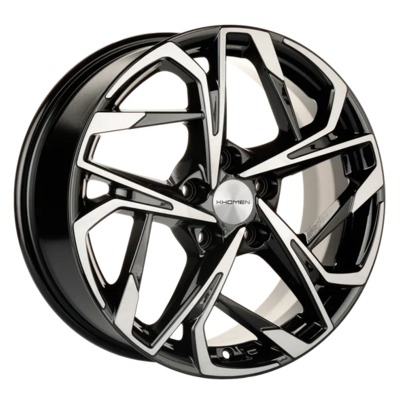 Диски Khomen Wheels 7x17/5x110 ET40 D67.1 KHW1716 (Evolute i-Joy) Black-FP