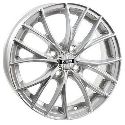 Диски Khomen Wheels 5.5x14/4x100 ET43 D67.1 KHW1402 (Solaris/Rio) F-Silver