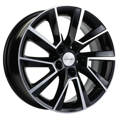 Диски Khomen Wheels 6x15/5x100 ET40 D57.1 KHW1507 (Polo) Black-FP