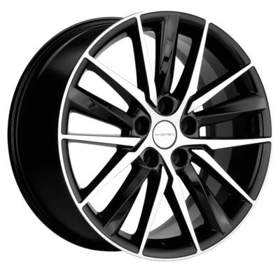 Диски Khomen Wheels 8x18/5x112 ET48 D57.1 KHW1807 (Passat) Black-FP