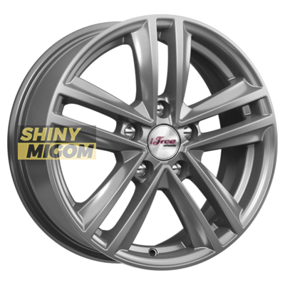 Диски iFree 6.5x16/5x114.3 ET45 D67.1 Катар Блэк Джек