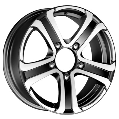 Диски iFree 6x16/5x139.7 ET40 D98 Хафпайп Блэк Джек