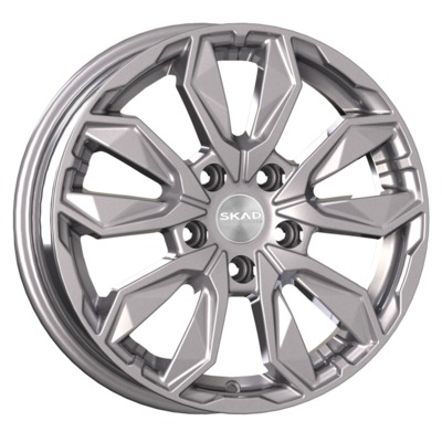 Диски СКАД 6x16/4x100 ET41 D60.1 Сочи (КЛ309) Arctic grey