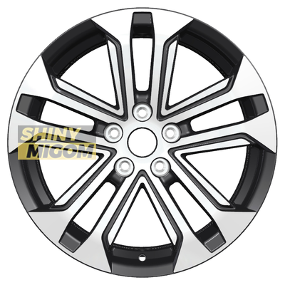 Диски Khomen Wheels 7x18/5x114.3 ET50 D67.1 KHW1803 (CX-5/Seltos) Black-FP
