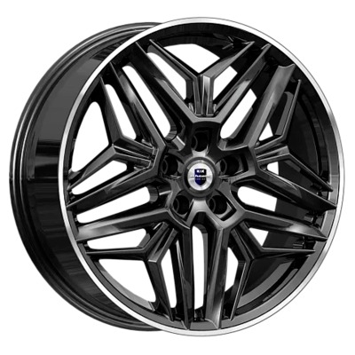 Диски K&K 7x19/5x108 ET36 D65.1 Колумб (КС1038) Алмаз черный
