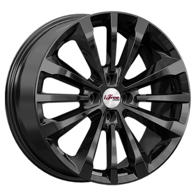 Диски iFree 7x17/4x100 ET41 D60.1 Андерсен (КС912) BK