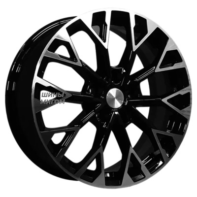 Khomen Wheels 7x17/5x114.3 ET45 D67.1 KHW 1718 BLACK-FP