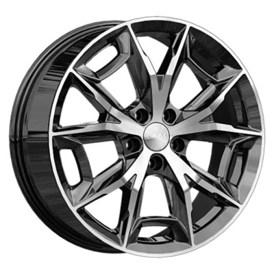 Диски СКАД 7.5x19/5x114.3 ET40 D60.1 Паркер (КЛ382) Алмаз