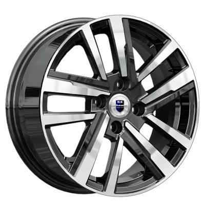 Диски K&K 6x15/4x98 ET33 D58.5 Хант (КС103) Алмаз черный