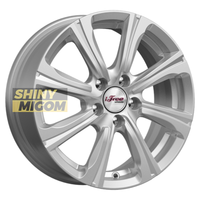 Диски iFree 6x15/4x98 ET35 D58.5 Апероль Блэк Джек