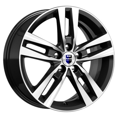 Диски K&K 6.5x16/5x108 ET50 D63.4 Rassvet (КС868) Алмаз черный SK