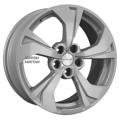 Диски Khomen Wheels 7x17/5x114.3 ET37 D66.5 KHW1724 (Jolion) F-Silver