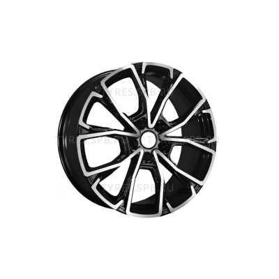 Khomen Wheels 7.5x19/5x120 ET30 D66.1 KHW 1907 BLACK-FP