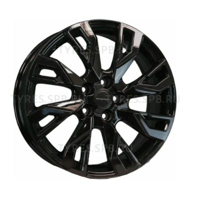 Khomen Wheels 7x18/5x108 ET33 D60.1 KHW 1809 BLACK