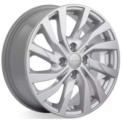 Диски K&K 6x15/4x100 ET37 D60.1 Lada XRAY (КС882) Сильвер