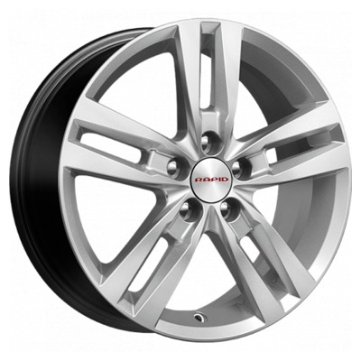 Диски K&K 6.5x16/5x114.3 ET38 D67.1 Rassvet (КС868) Сильвер SK