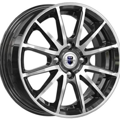 Диски K&K 5.5x14/4x100 ET38 D60.1 Квант (КС960) Алмаз черный