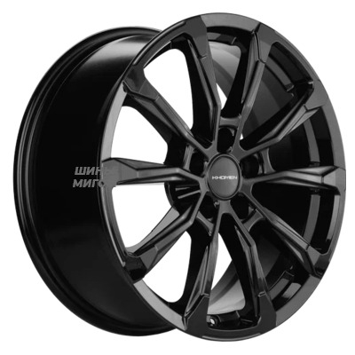 Диски Khomen Wheels 7.5x18/5x114.3 ET50 D67.1 KHW1808 (K5/Santafe) Black-FP