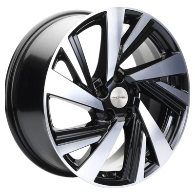 Диски Khomen Wheels 7.5x18/5x108 ET40 D60.1 KHW1801 (Chery Tiggo) Black-FP