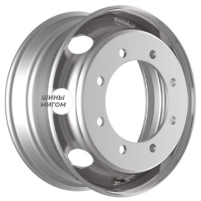 Accuride 6.8x19.5/8x275 ET136 D221 8/275/221/136 Silver