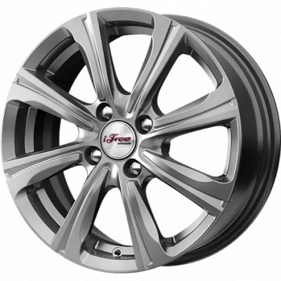 Диски iFree 6x15/4x100 ET45 D67.1 Апероль хай_вэй