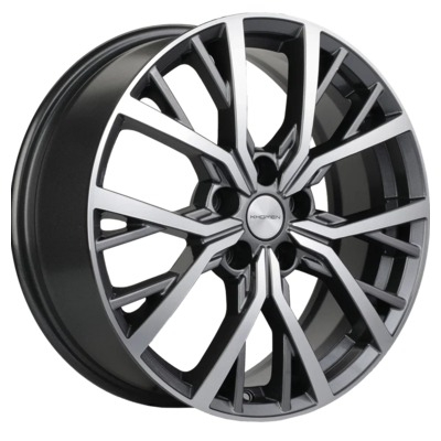 Диски Khomen Wheels 7x18/5x114.3 ET37 D66.5 KHW1806 (Haval Jolion) Gray-FP