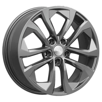 Диски СКАД 7x17/5x114.3 ET35 D67.1 Тукан (КЛ356) графит