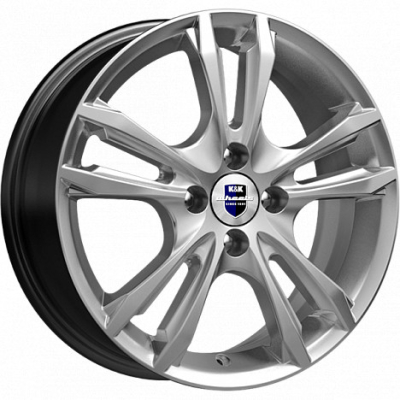 Диски K&K 6x16/5x114.3 ET43 D67.1 Samara-оригинал сильвер_sk