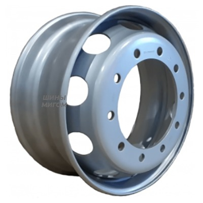 Accuride 8.3x22.5/10x335 ET165 D281 10/335/281/165 Black
