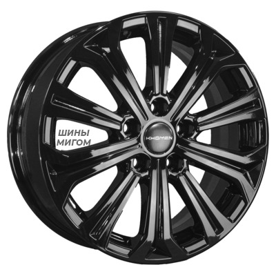Диски Khomen Wheels 6.5x16/5x110 ET45 D67.1 KHW1610 (DFM 580) Black
