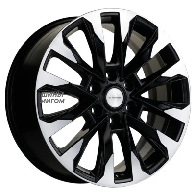 Khomen Wheels 8x20/6x114.3 ET40 D67.1 KHW 2010 BLACK-FP