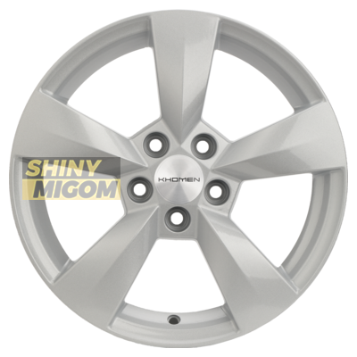 Диски Khomen Wheels 6x15/5x100 ET40 D57.1 KHW1504 (Polo) G-Silver