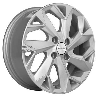 Диски Khomen Wheels 5.5x14/4x98 ET35 D58.5 KHW1402 (Vaz/Datsun) F-Silver
