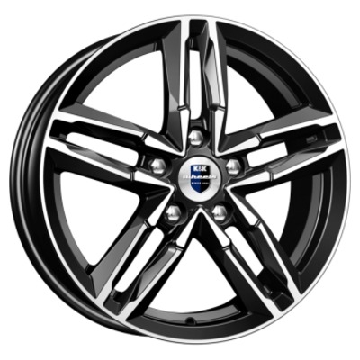 Диски K&K 6x16/5x112 ET42 D57.1 Sayan-оригинал (КС731) Алмаз черный
