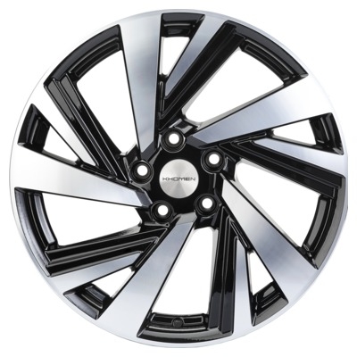 Диски Khomen Wheels 7.5x18/5x114.3 ET50 D66.1 KHW1801 (Murano) Black-FP