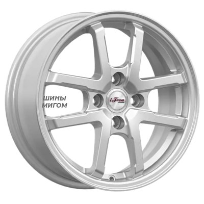 Диски iFree 6x15/4x100 ET45 D60.1 Грид (КС1082) Нео-классик