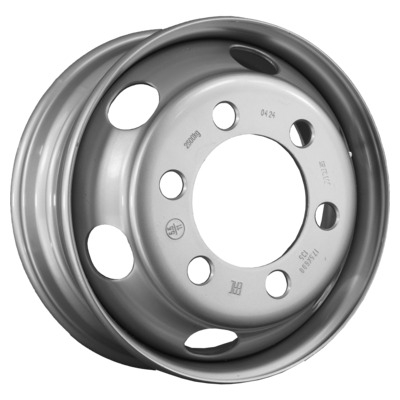 SRW 6x17.5/6x222.3 ET135 D164 6/222/164/135 Silver
