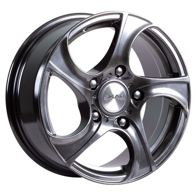 Диски СКАД 7x16/5x139.7 ET40 D98.5 Вихрь (КЛ162) графит