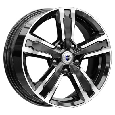 Диски K&K 6.5x16/5x112 ET46 D57.1 Оклахома (КС998) Алмаз черный