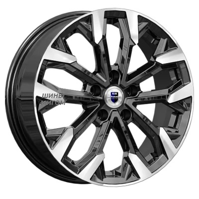 Диски K&K 6.5x17/5x114.3 ET45 D67.1 Морейн (КС1046) Алмаз черный